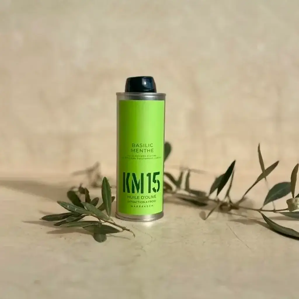 Les Experiences - Huile aromatisée Basilic & Menthe - 250ML