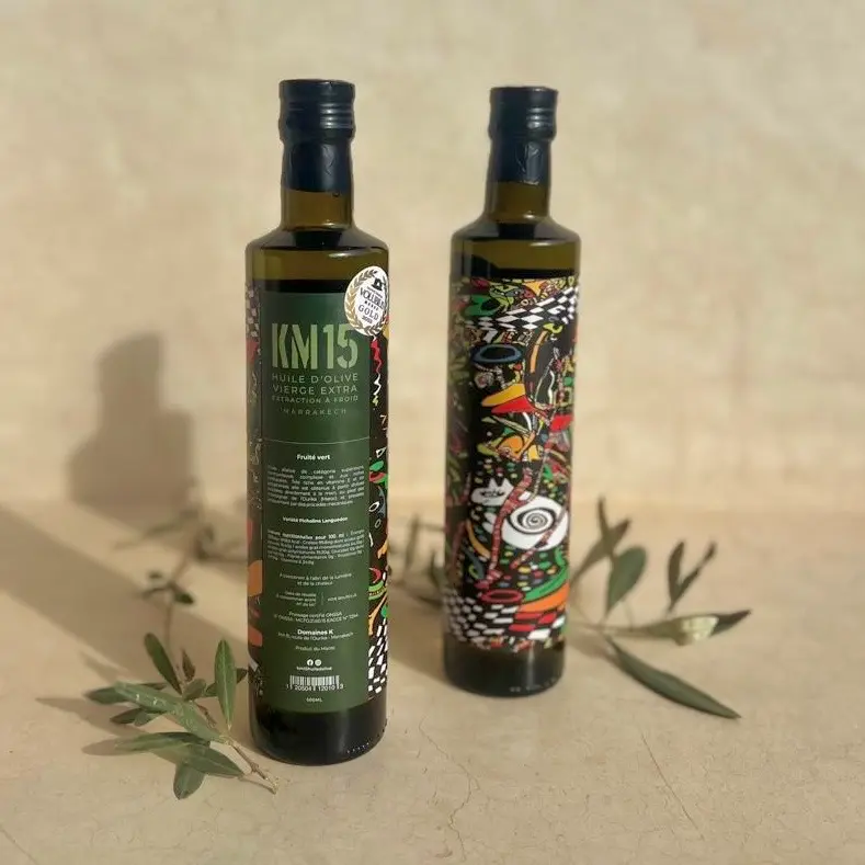 L'Exceptionnelle - Huile d'olive vierge extra - Variété Picholine du Languedoc - Bouteille 500ml