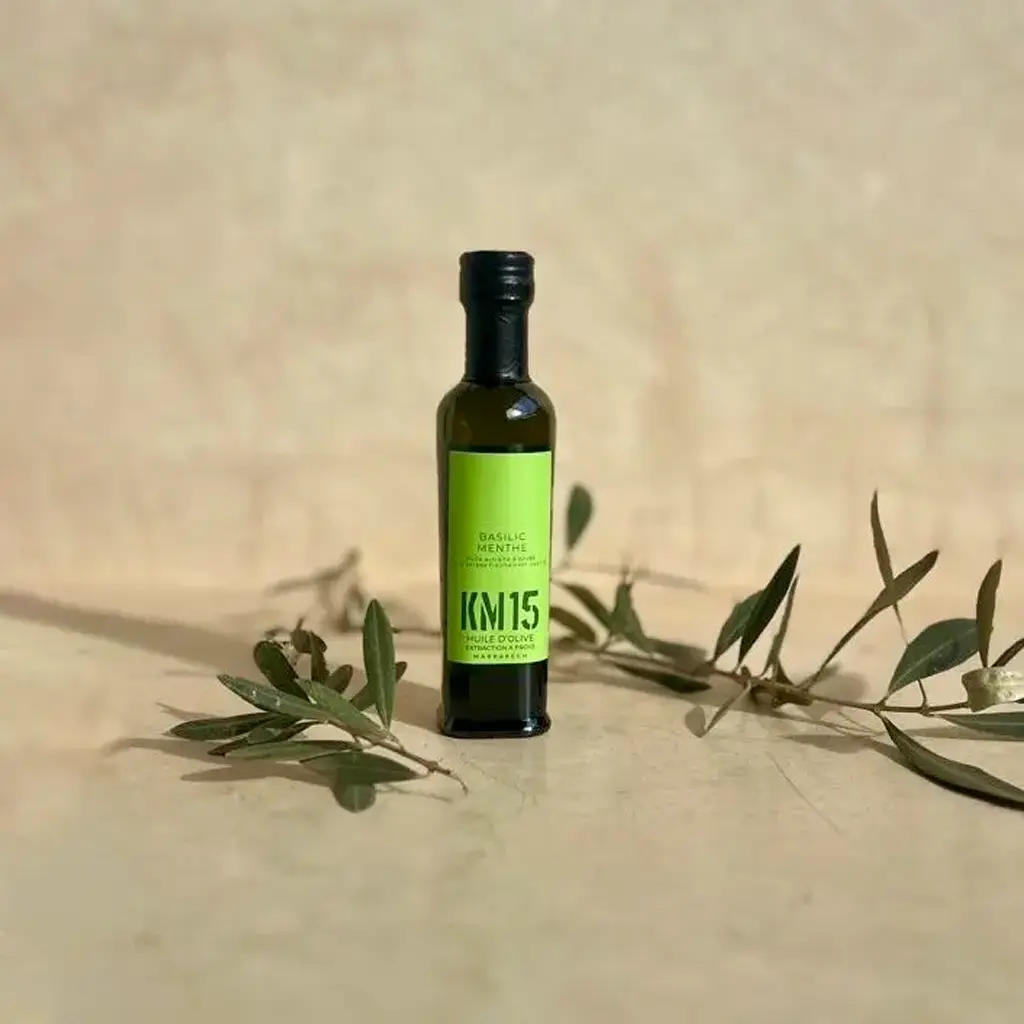 Les Experiences - Huile aromatisée Basilic & Menthe - 100ML