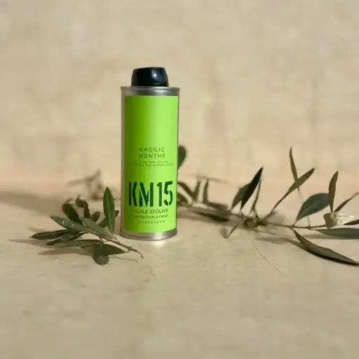 Huile aromatisée Basilic & Menthe - 250ML